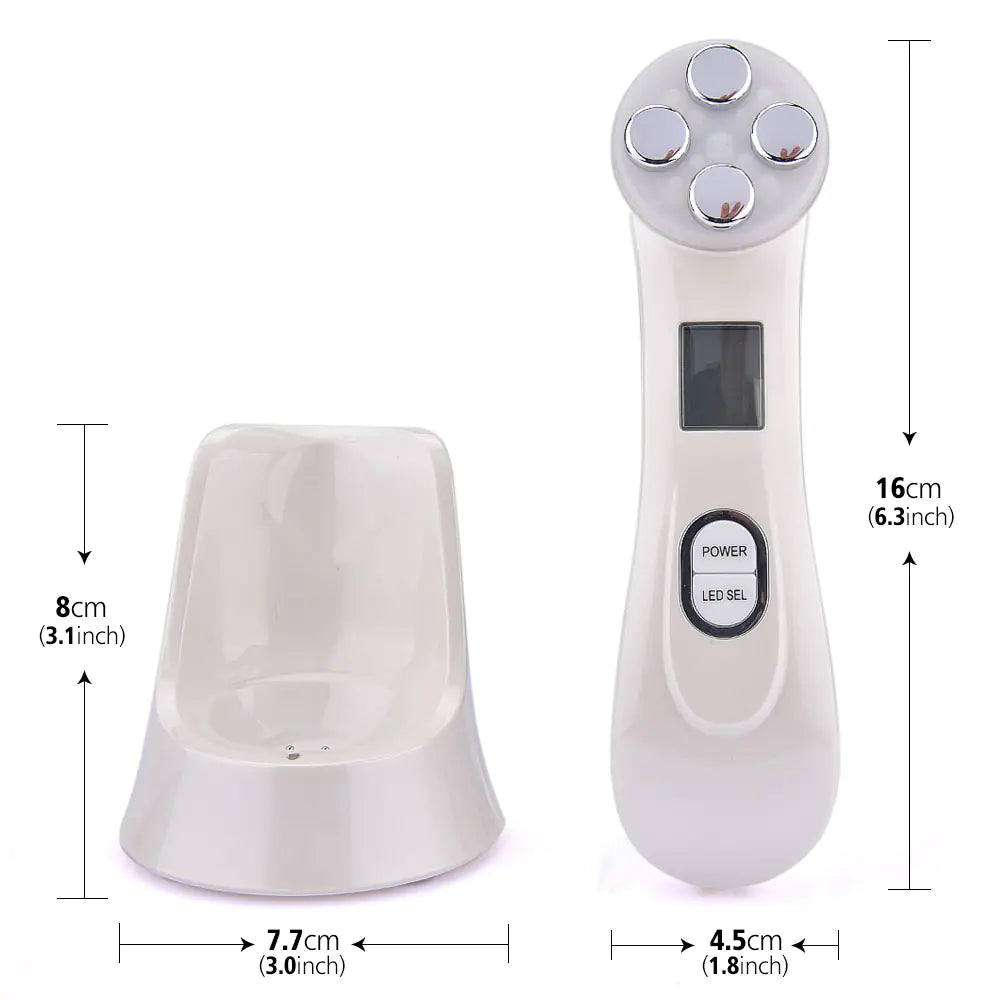 Home RF Beauty Device with LED & Microcurrent
