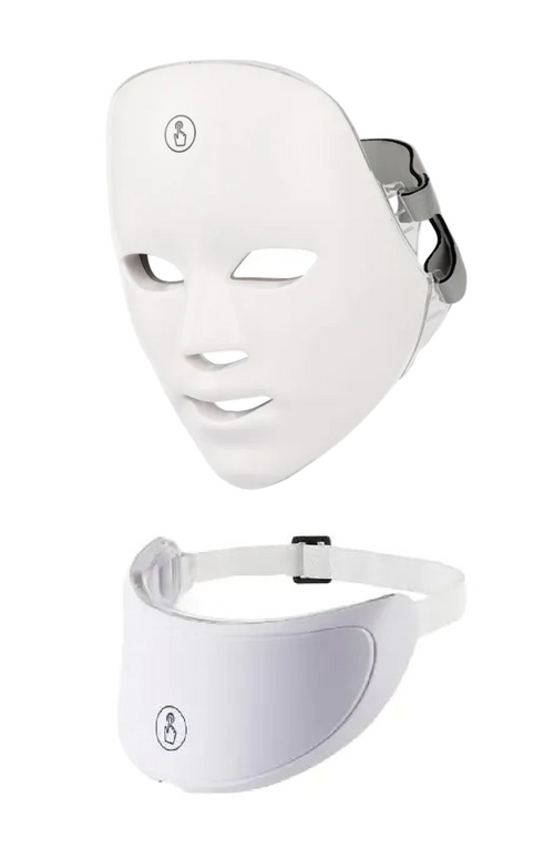 Colorful LED Skin Rejuvenation Beauty Device – Mask & Neck Set