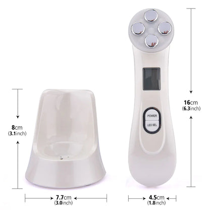 Home RF Beauty Device with LED & Microcurrent